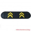 Road Safety Any Sizes High Reflective Rubber Speed Bumps ，Speed Hump  