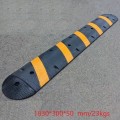 Road Safety Any Sizes High Reflective Rubber Speed Bumps /Speed Hump  