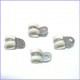 white rubber hose clamp,cushion clamp,metal clamp,p clip,clip,hose clamp,pipe clamp,tube clip,tube clamp,fastener
