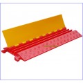 4 channel cable protector,cable ramp,cable hump,cable guard,hose ramp,rubber products,traffic rubber parts