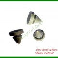 silicone silener,silicone muffler,silicone grommet,silicone parts,silicone molded parts，silicone small parts,silicone plug