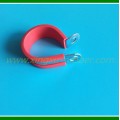 colored rubber clamp,white hose clamp,white cushion clamp,white pipe clamp,white rubber lined clamp