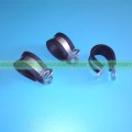 EPDM Rubber cushion clamp,Zinc metal clamp,Rubber pipe clamp,Loop clamp,AS21919 clamp,wire clips,R type clamp