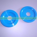blue color silicone cable grommet,molded silicone rubber parts,colored silicone rubber grommet
