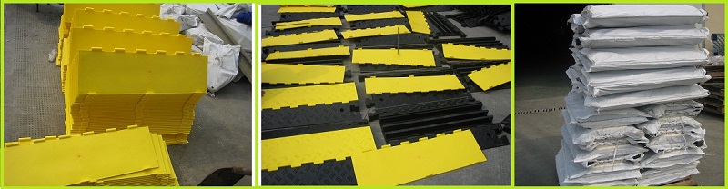 3channles cable protectors/cable covers/cable ramps